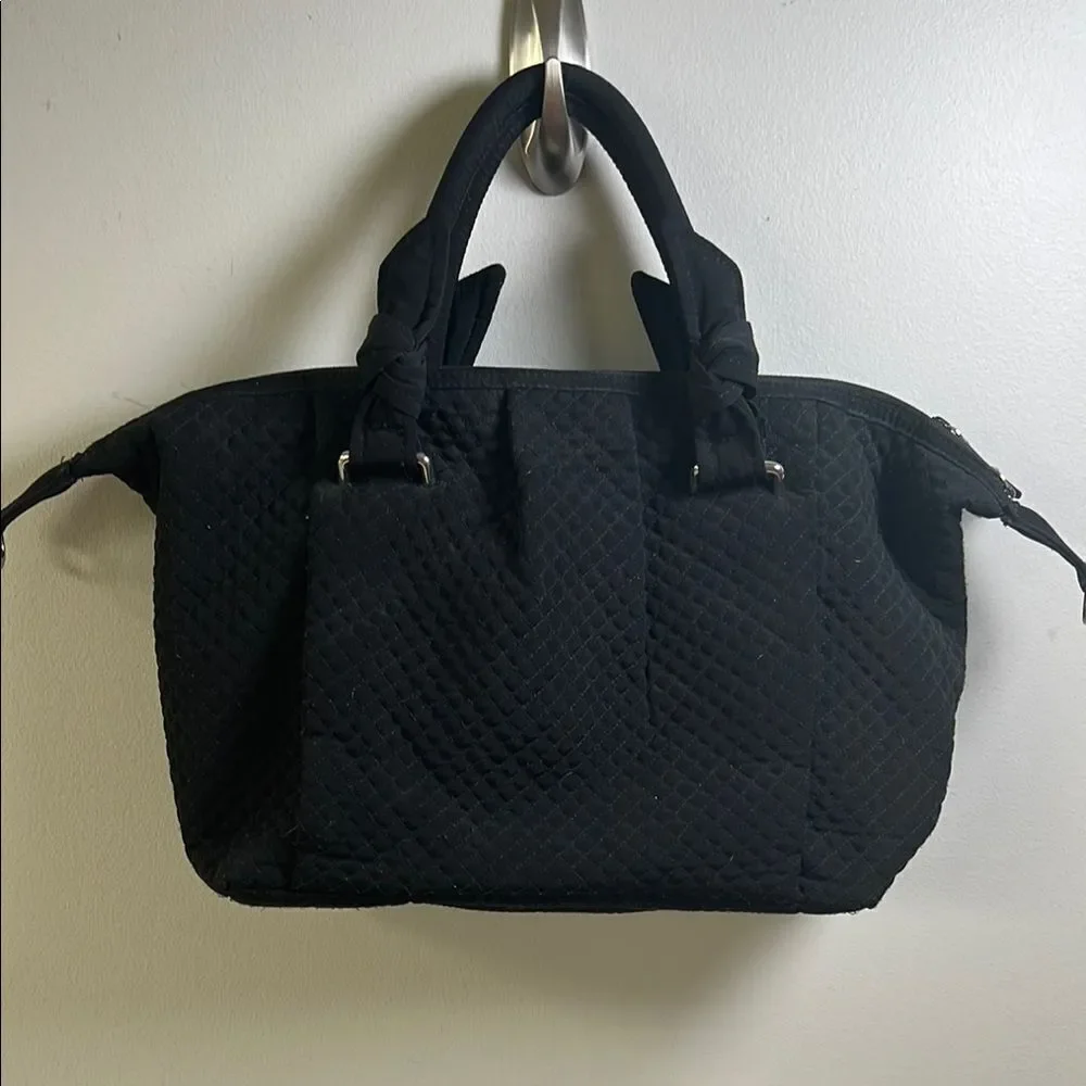 Vera Bradley Elegant Black Quilted Women's Bag - Picture 1 of 5